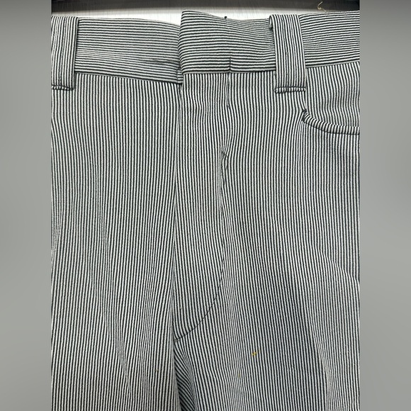 Glen Oaks No Iron Gray Pinstripe Dress Pants ~33x29 - Picture 11 of 14